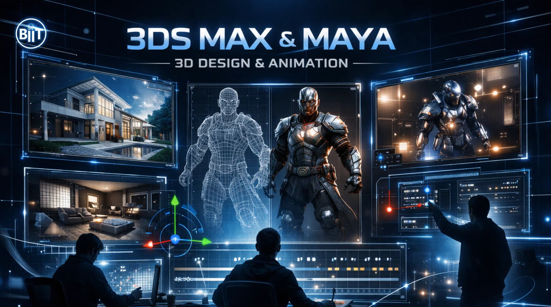 Max & Maya — Advanced 3D Animation & Game Art